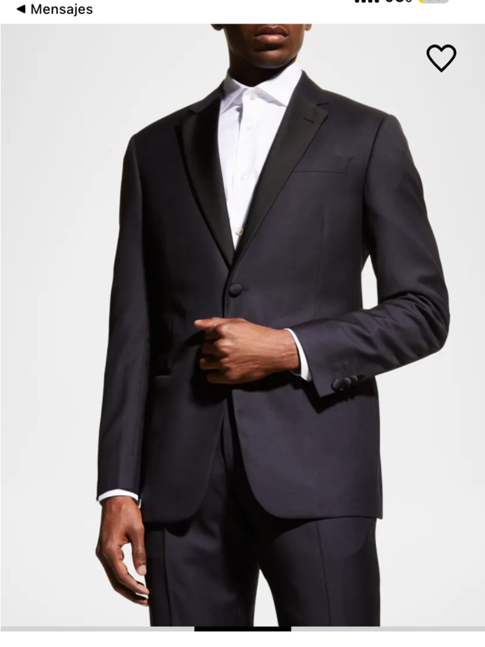 Emporio Armani Men's Navy Two-Piece Tuxedo Suit